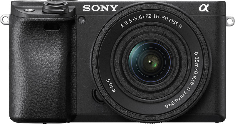 SONY ILCE-6400K Mirrorless Camera Body with SELP16502 Power Zoom Black