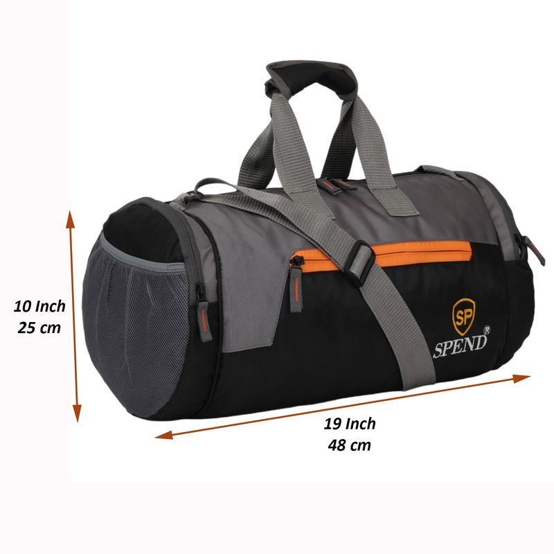 SPEND 35L Gym Duffel Bag - Blue - Image 3