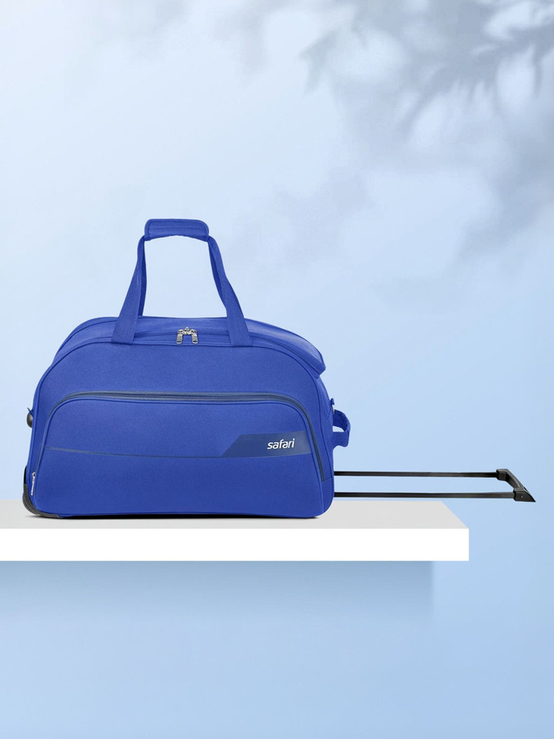 Safari SAFARI 65 L Strolley Duffel Bag - LIRA 65 RDFL - Blue - Large Capacity