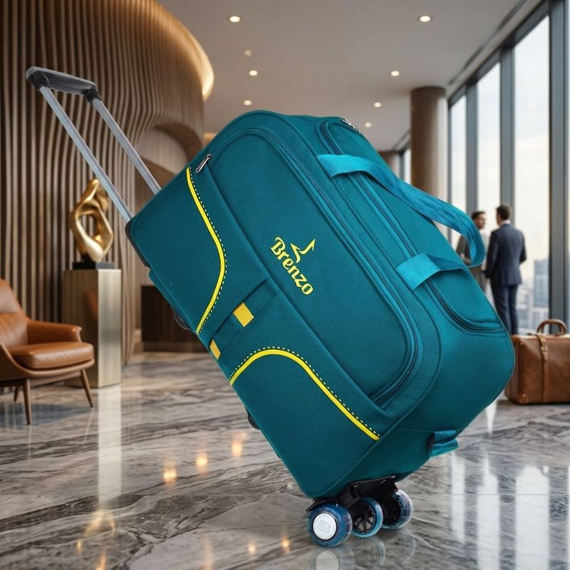 65L Multicolor Strolley Duffel Bag - Image 2