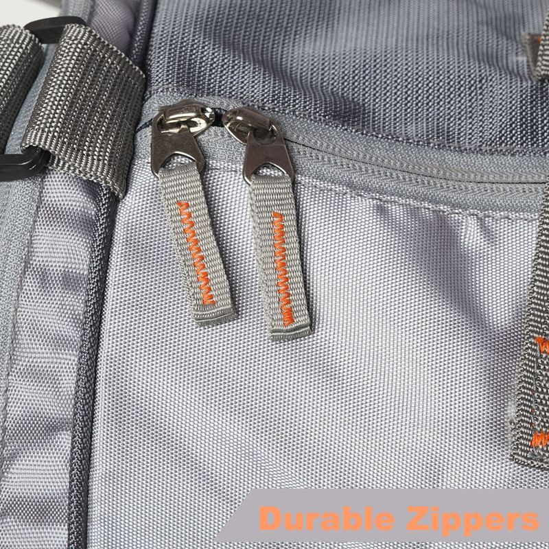 MONVELLI 30L Gym Duffel Bag - Grey - Image 6