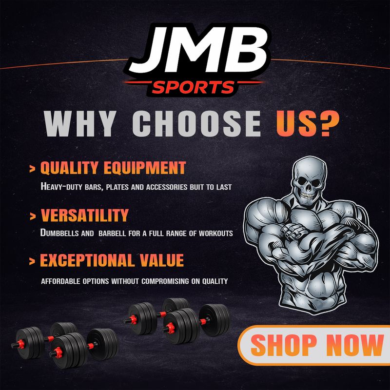 JMB 30 kg 3ft Straight+Curl Rod with Dumbbell Rods - Image 5