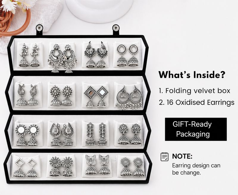Sihn 16 Earring Set Sterling Silver - Image 3