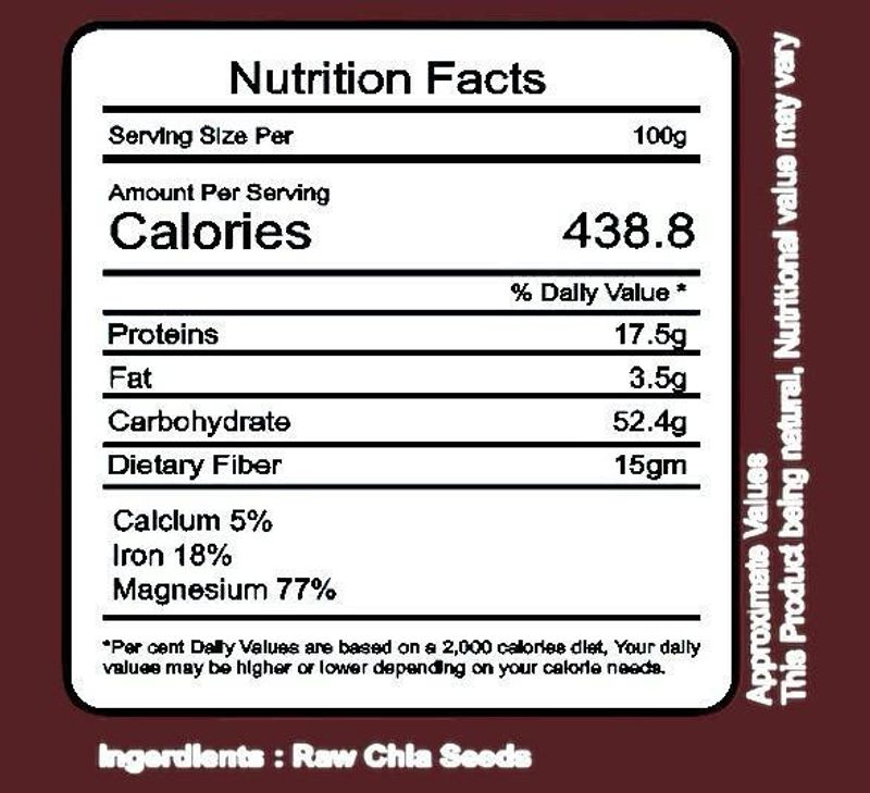 NUTTYLYF Raw Chia Seeds For Weight Loss - Image 6