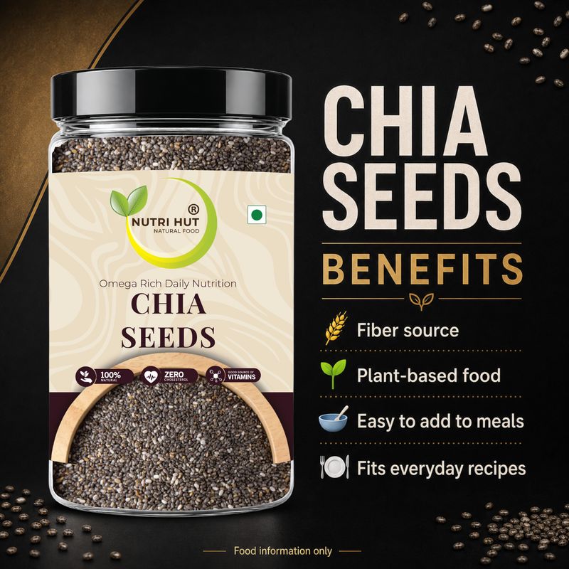 Nutri Hut Premium Seeds Combo Pack, 5 Pack of 5 · 200 g (1 kg total) - Image 5