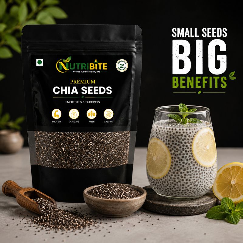 NutriBite Raw Chia Seeds 100g - Image 5
