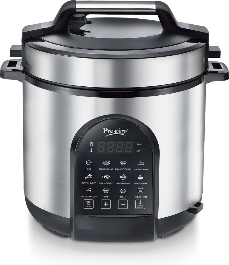 Prestige Smart Cook Electric Pressure Cooker 6L Silver - Image 2