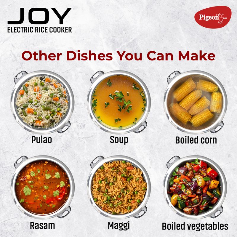 Pigeon Joy Single Pot Electric Rice Cooker - Image 6