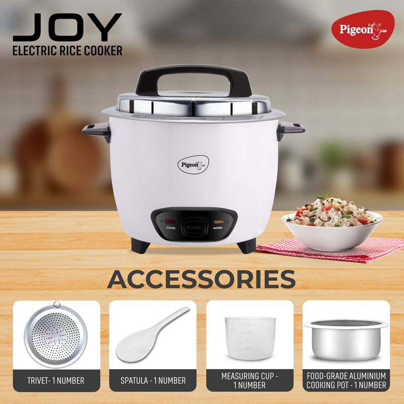 Pigeon Joy Single Pot Electric Rice Cooker - Image 5
