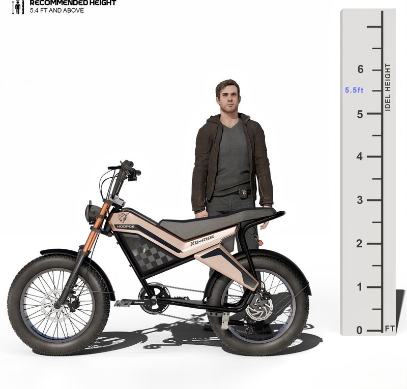 XO-Ride Conqueror 250W Electric Cycle 20 inches - Image 3