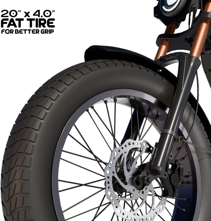 XO-Ride Conqueror 250W Electric Cycle 20 inches - Image 5