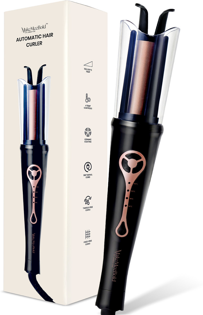 URBANYOG MakeMeeBold Automatic Hair Curler | Electric Hair Curler Barrel Diameter: 25 mm