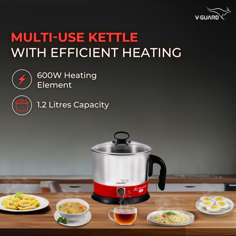 V-Guard VKM12 Multicooker Electric Kettle - Image 3