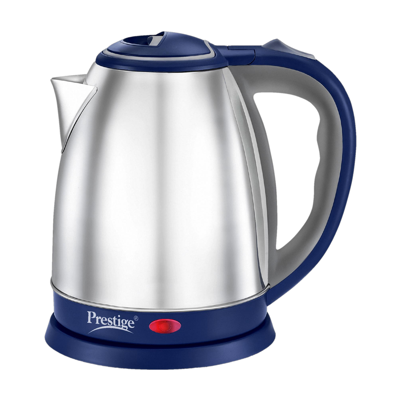 Prestige Atlas Electric Kettle (1.5 L, Blue, Silver)
