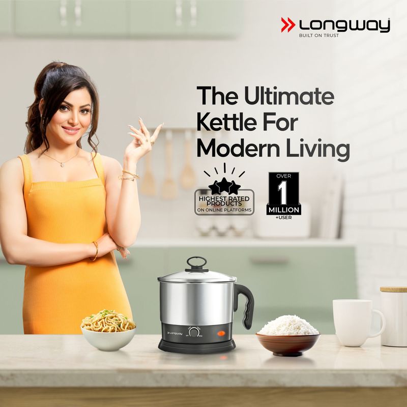 Longway लॉन्गवे Handy इलेक्ट्रिक केतली - Image 3