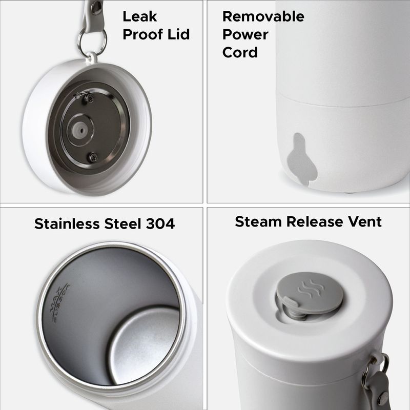 Salt KTPB-PR40300 Electric Kettle 0.4L White 400 ml - Image 6