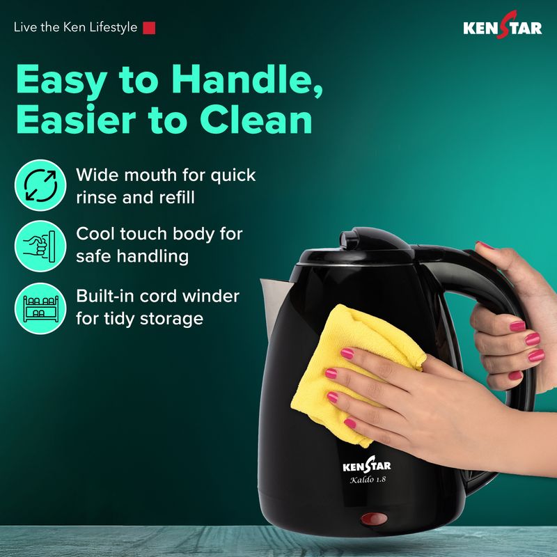 Kenstar 1.8 L Cool Touch Electric Kettle - Image 6