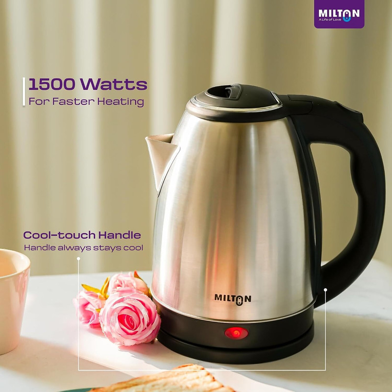 Rapid One Code Price History of MILTON Rapid Electric Kettle 1.8L 1500W Stainless ...