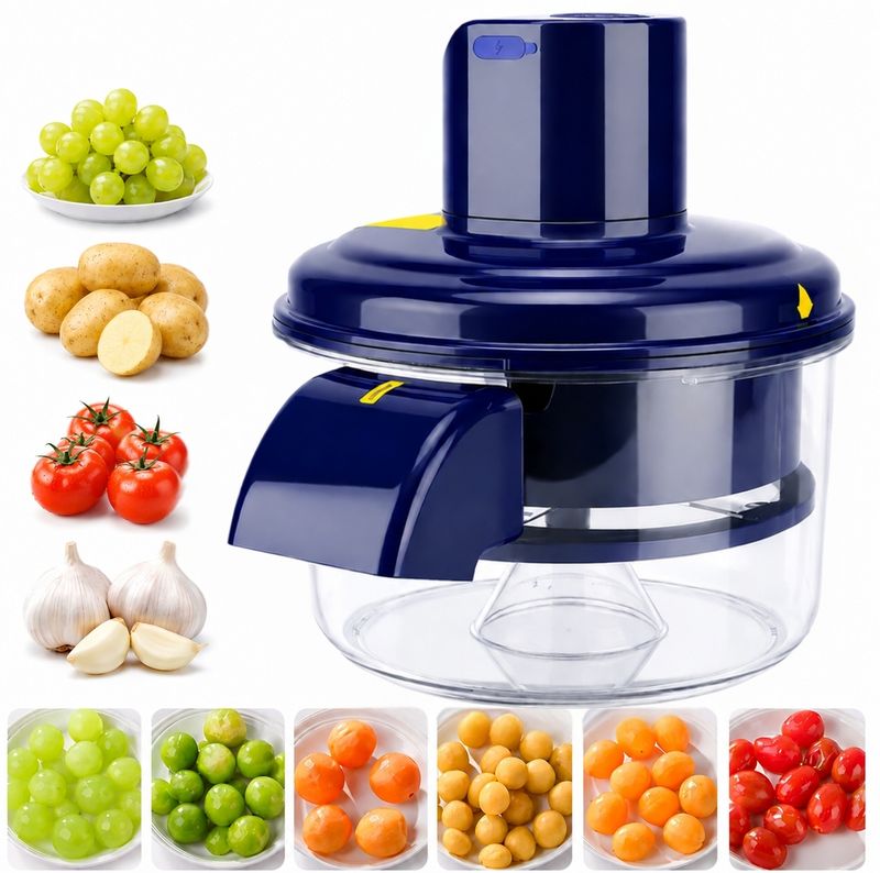 PRIDARSH Garlic Peeler Machine, Automatic Vegetable & Fruit Peeling Tool Electric Peeler - Image 2