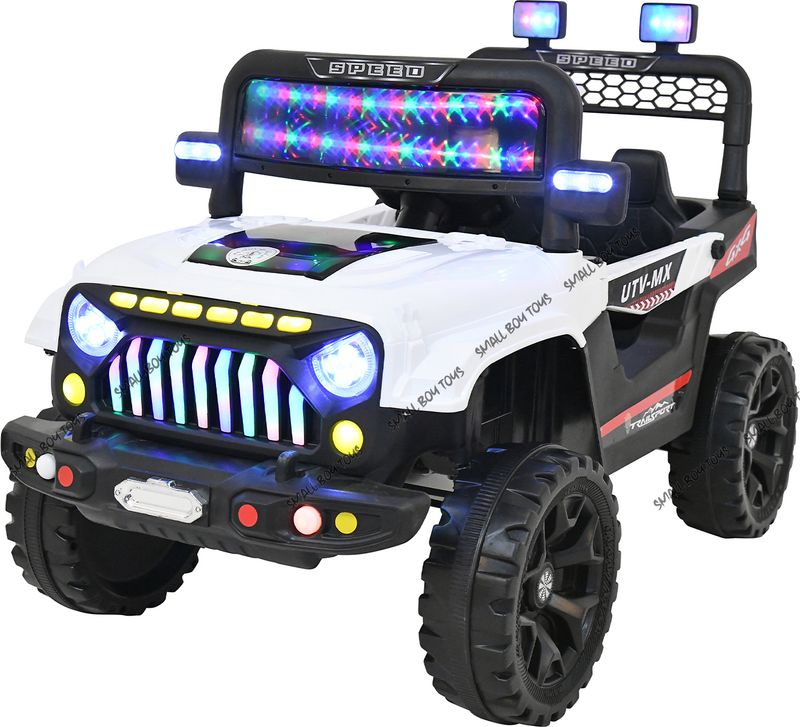 SmallBoyToys 528 White Off Road Jeep - Image 4