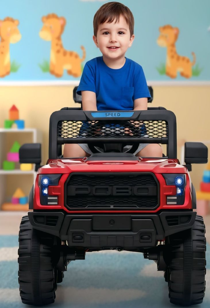 oh baby RED JEEP 4x4 Remote Control Car - Image 5