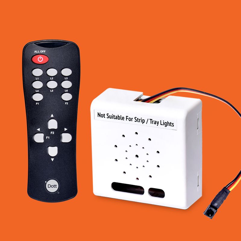 DOTT 5LF Remote Control Switches for 4 Lights and 1 Fan - Image 2