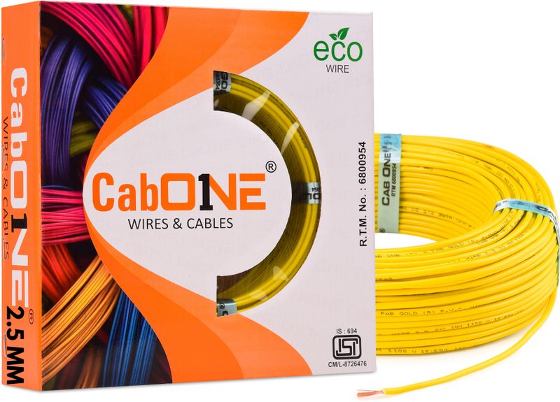 कैब वन 2.5 sq/mm 90 MTR FR PVC Cable 300 ft - Image 2