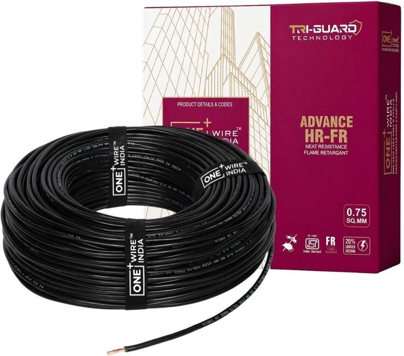 ONE+WIRE INDIA 0.75SQMM à¦à¦ªà¦¾à¦° à¦à¦¯à¦¼à§à¦¯à¦¾à¦° 0.75 sq/mm à¦à¦¾à¦²à§ 90 m তার (à¦à¦¾à¦²à§) - Image 5