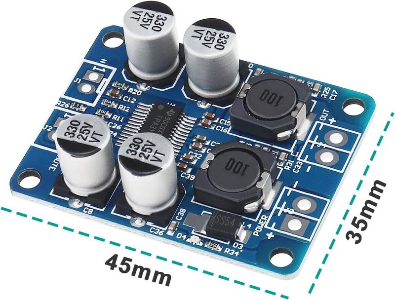 EASTRA Pack of 2 TPA3118 60W Mono Digital Audio Amplifier - Image 3