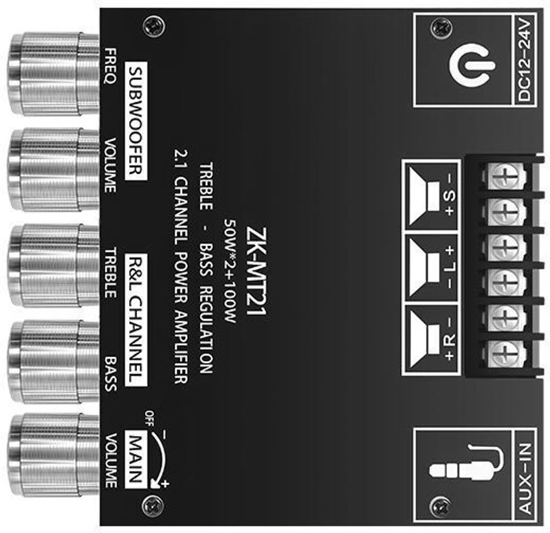 IOTaudios ZK-MT21 50W*2+100W Bluetooth Speaker - Image 3