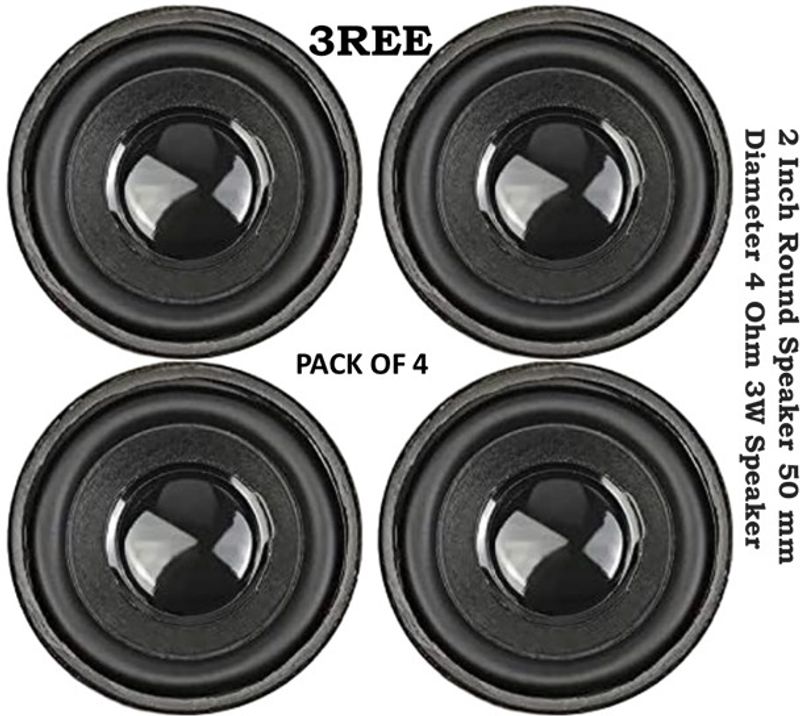 SG Flash 2 inch Round Speaker 50mm 4 Ohm 3W - Image 3