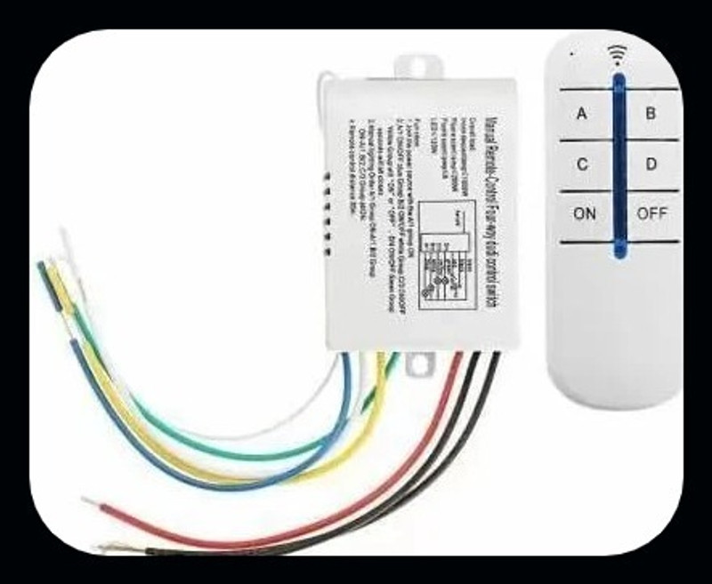 EASTRA Wireless ON/OFF Lamp Remote Control Switch-EHK3254 Electronic Components Electronic Hobby Kit