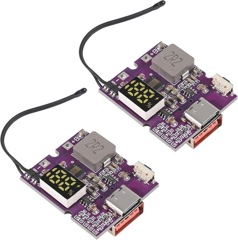 Electrobot 22.5W USB-C & USB-A Power Bank Module, 2 Pack - Image 2