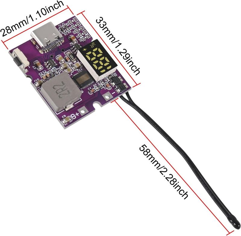 Electrobot 22.5W USB-C & USB-A Power Bank Module, 2 Pack - Image 5