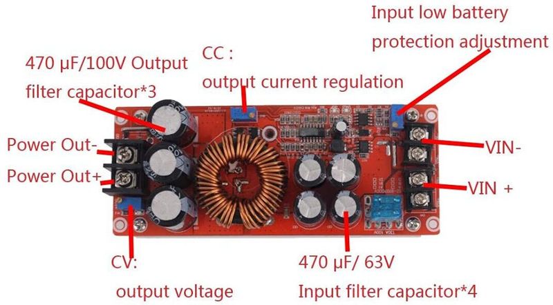 HouseOfCommon AC DC Converter Boost Step-up Power Supply Module - Image 4