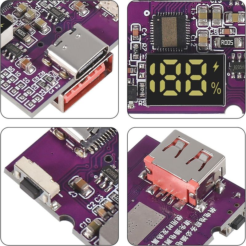 Electrobot 22.5W USB-C & USB-A Power Bank Module, 2 Pack - Image 4
