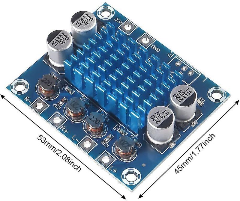 PRO KDP XH-A232 TPA3110 Dual Channel 30W Audio Amplifier Board - Image 5