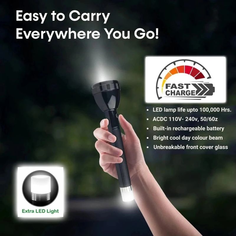 CRENTILA 1000 Meter Long Range Searchlight 50W Torch - Image 5