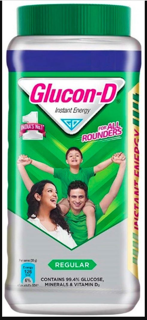 GLUCON-D Glucose Based Beverage Mix 1 kg Jar - Image 2