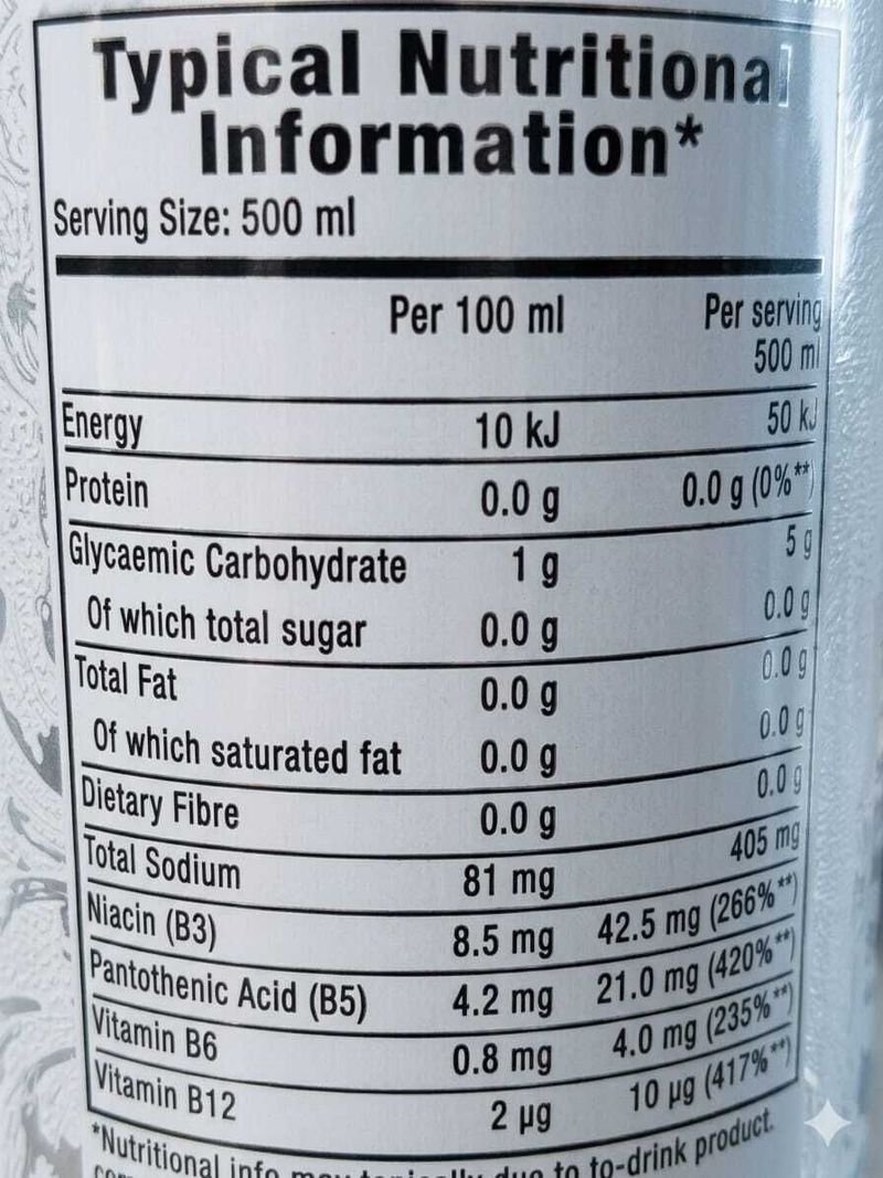 febora foods MONSTER ENERGY ULTRA ZERO SUGAR 500 ml - Image 3