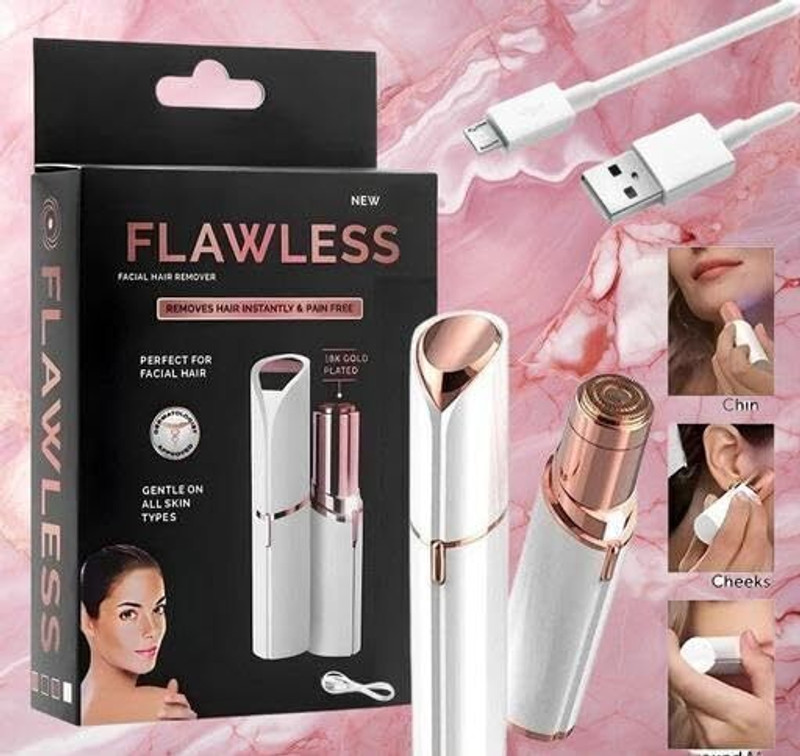 Feelon Face Hair Remover Upper Lip, Chin, Eyebrow Trimmer Shaver Machine for Women Trimmer Cordless Epilator deal from flipkart