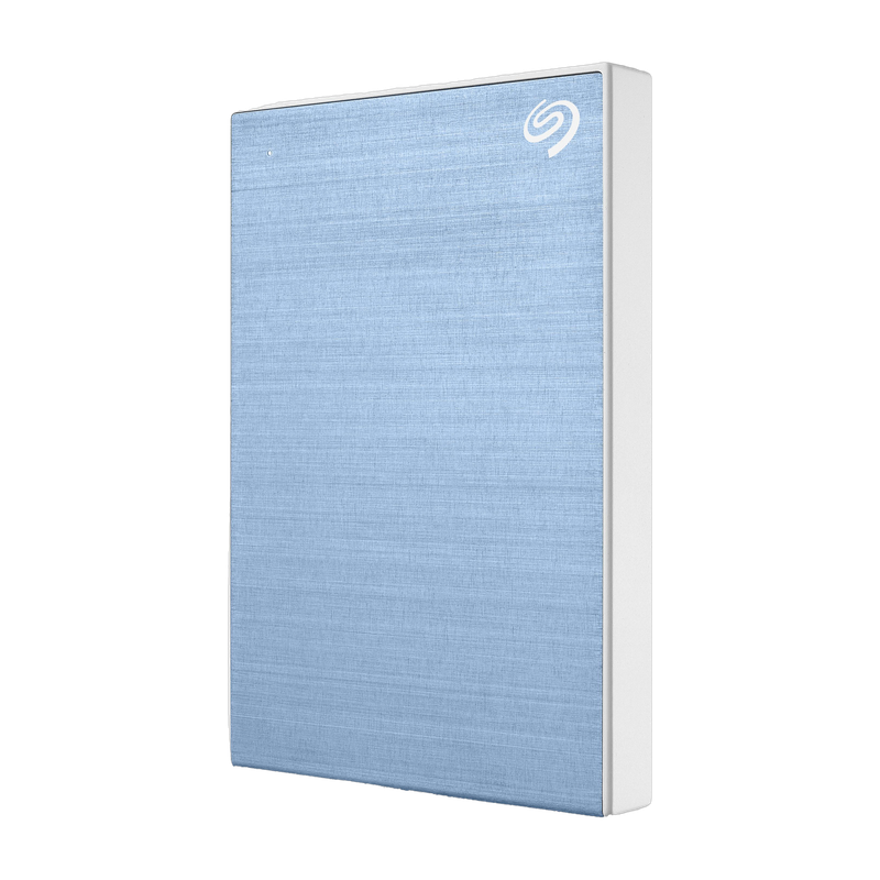 Seagate One Touch Portable 2 TB External Hard Disk Drive (HDD) 120 Mb/s, USB 3.0, for Windows & Mac with 3 years Data Recovery Services Light Blue