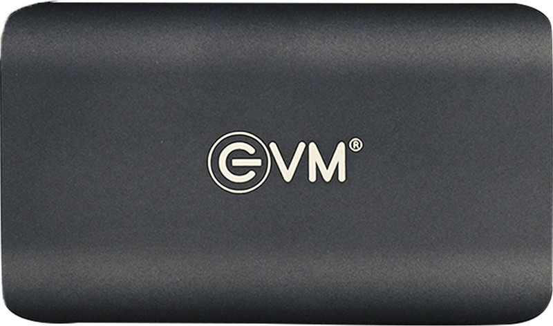 EVM EPSSD 1.0 TB External Solid State Drive (SSD) 550 MB/s, 10 Year Warranty, Window, Mac OS, Android, Type C Enabled, USB 3.1 Black