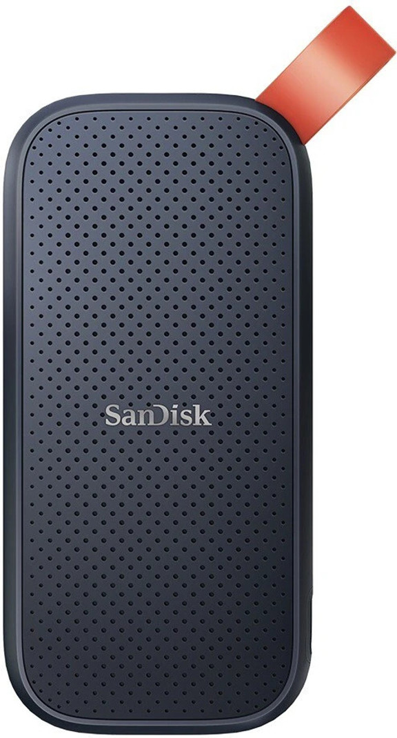SanDisk SanDisk E30 / Window,Mac OS,Android / Portable,Type C Enabled / 3 Y Warranty USB 3.2 1 TB External Solid State Drive (SSD) (Black, Red)