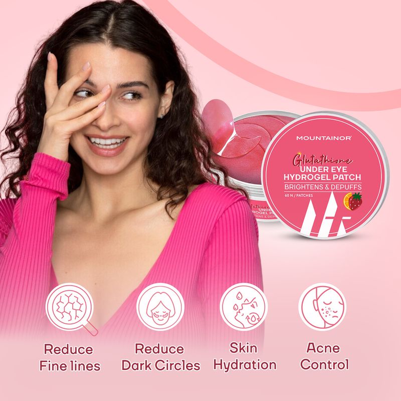 Mountainor Glutathione Hydrogel Under Eye Patches - Image 3