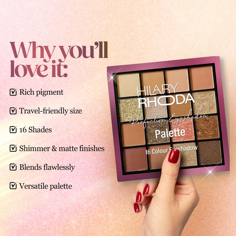 Hilary Rhoda Perfection Eyeshadow Palette - Image 4