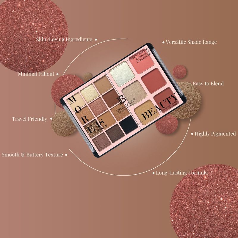 Lakyou Beauty More 18 Colors Makeup Kit - Image 5