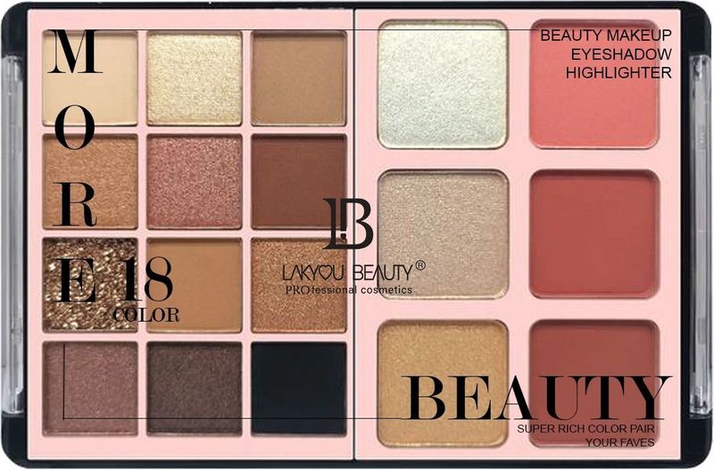 Lakyou Beauty More 18 Colors Makeup Kit - Image 2