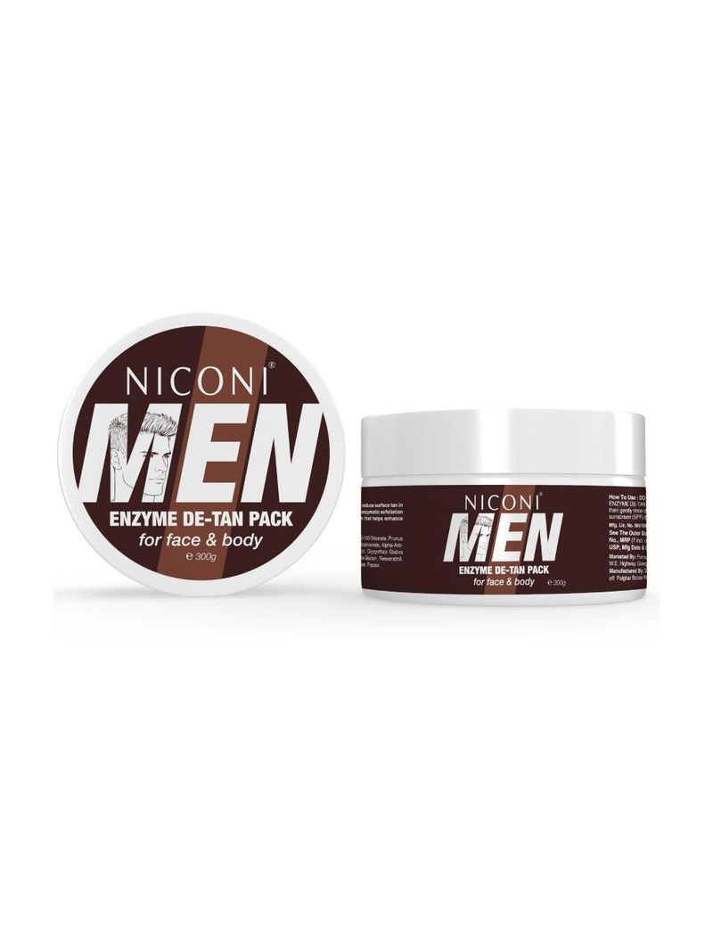 Niconi Men Enzyme De-Tan Pack 300g - Image 2
