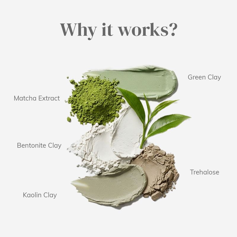 ClayCo. Purifying Matcha Clay Mask - Image 3